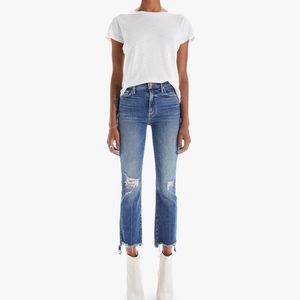 NWOT Mother Jeans-The Insider Crop Step Chew-Size 26